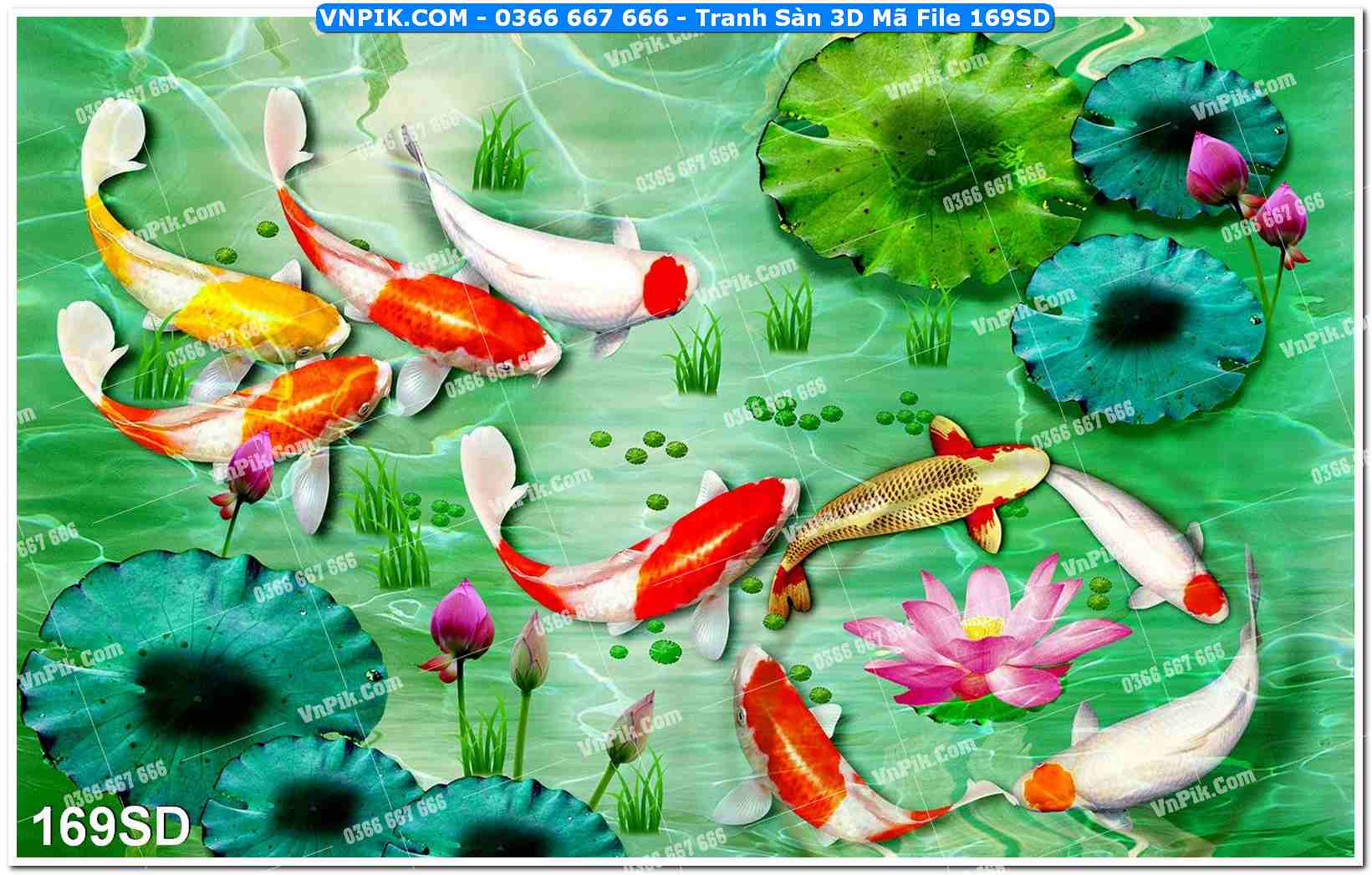 Tranh Sàn 3D Mã File 169SD