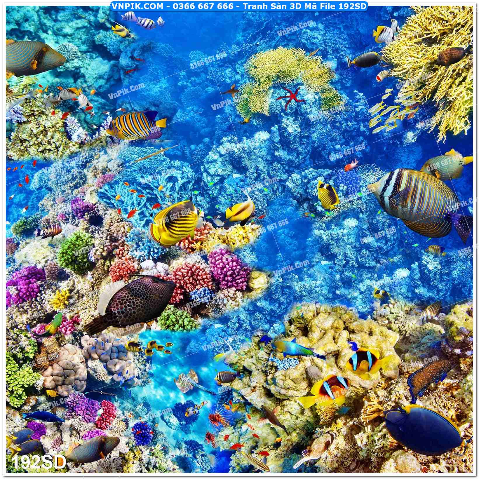 Tranh Sàn 3D Mã File 192SD