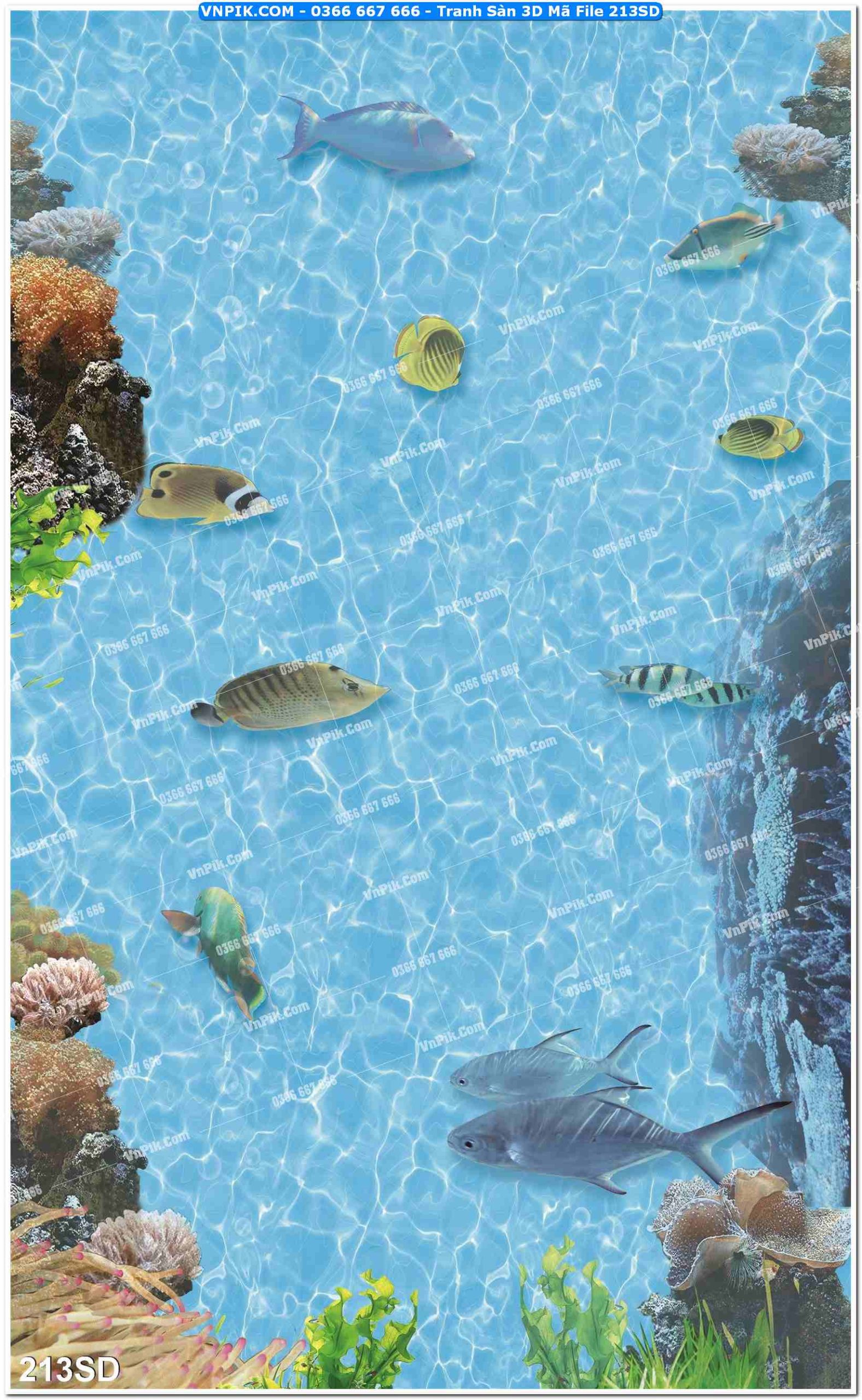 Tranh Sàn 3D Mã File 213SD