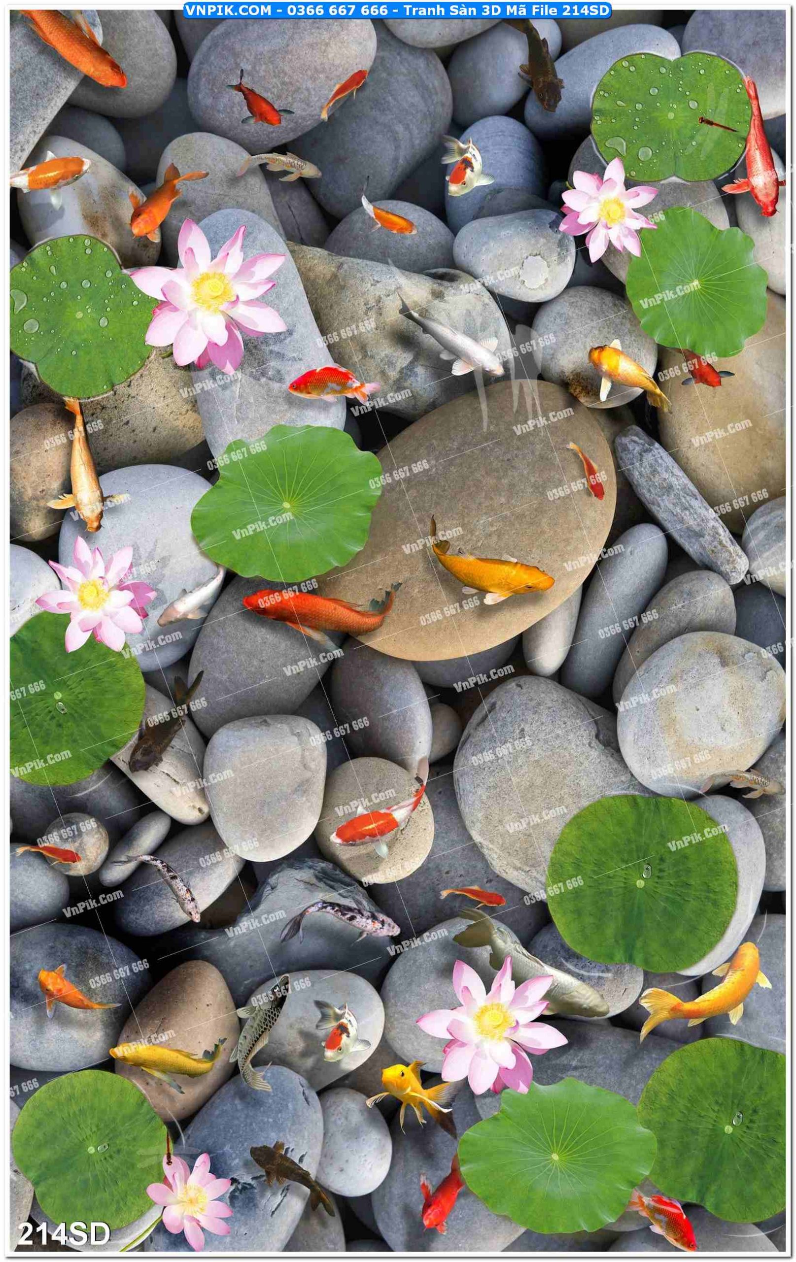 Tranh Sàn 3D Mã File 214SD