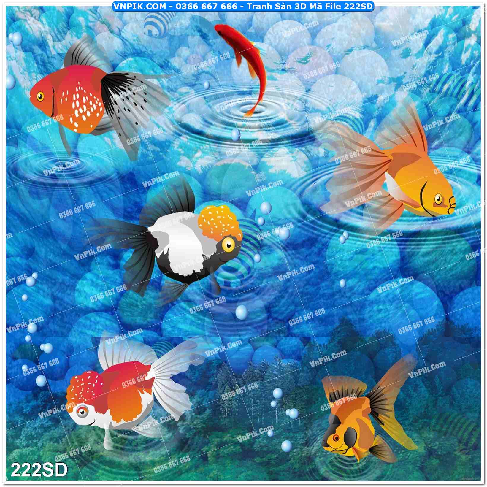 Tranh Sàn 3D Mã File 222SD