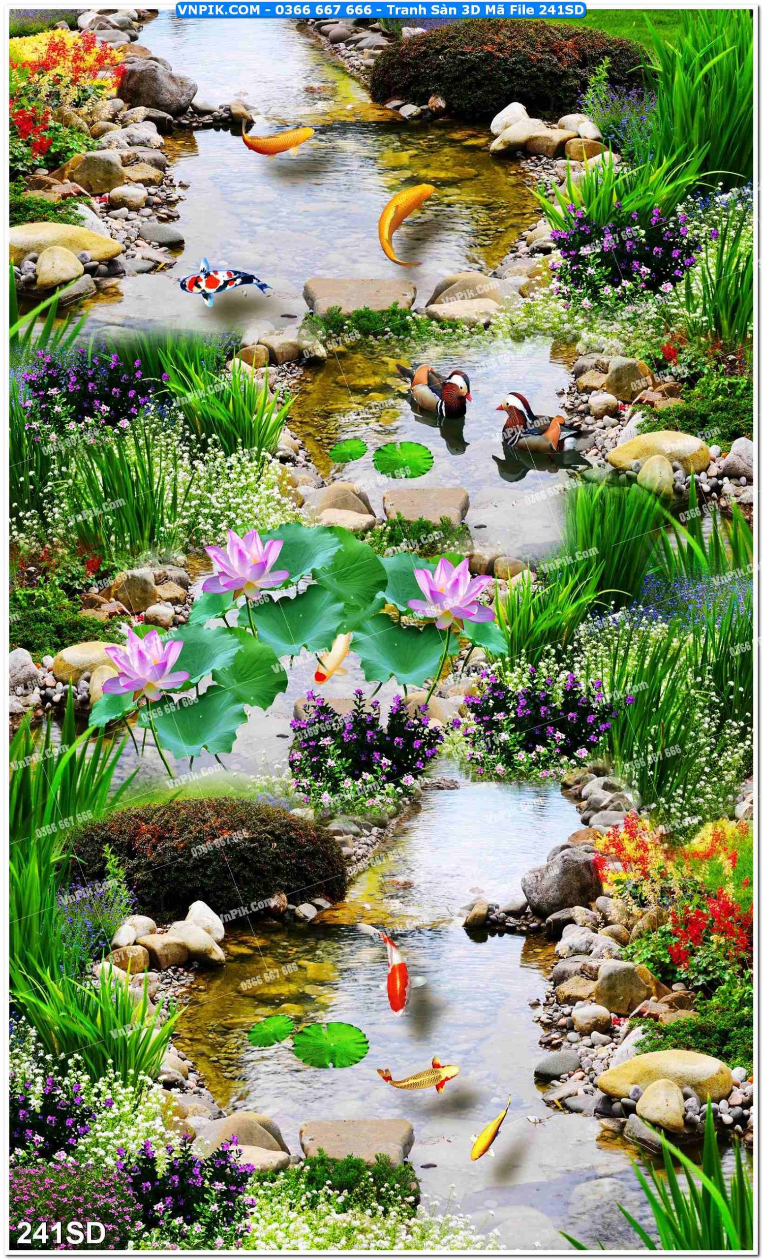 Tranh Sàn 3D Mã File 241SD