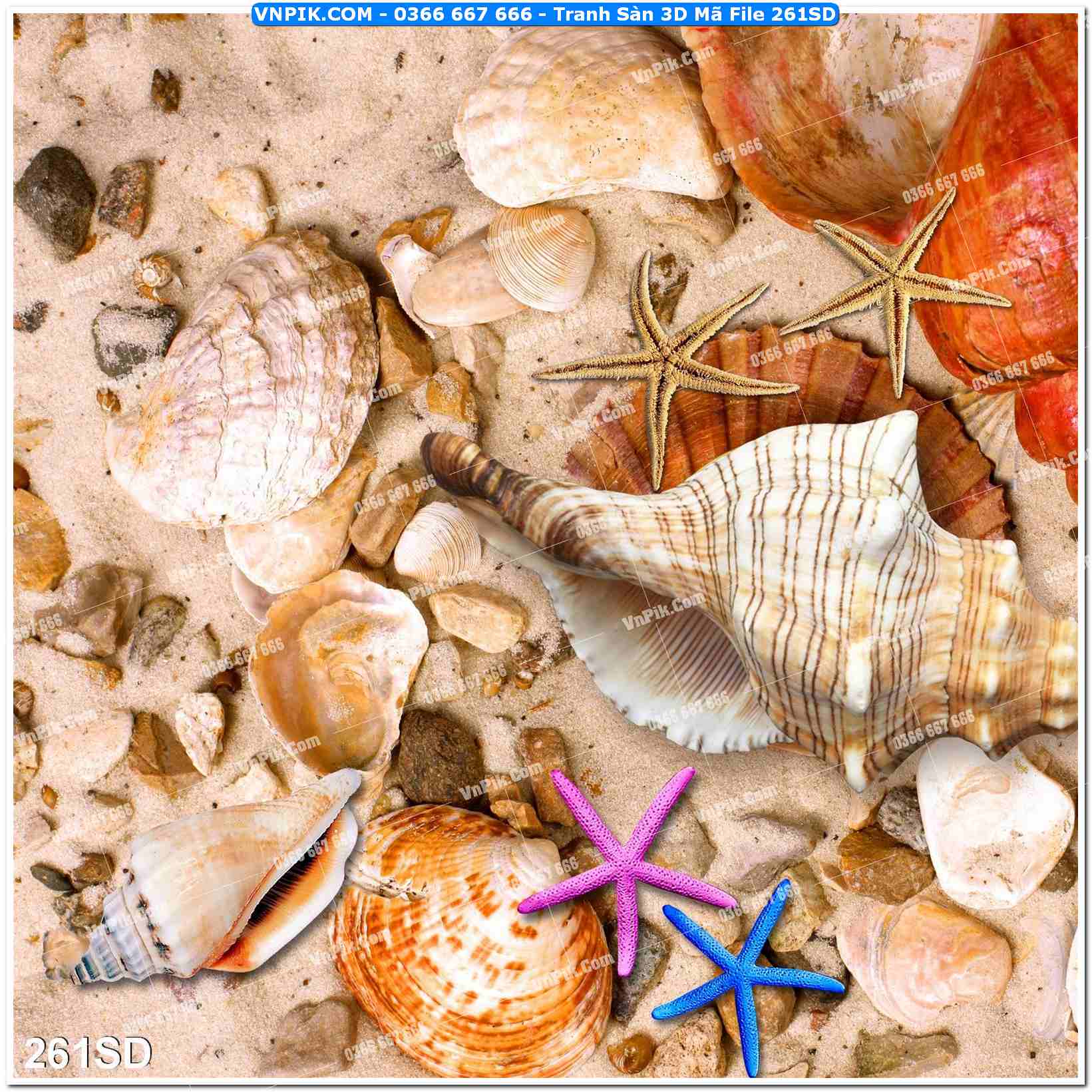 Tranh Sàn 3D Mã File 261SD