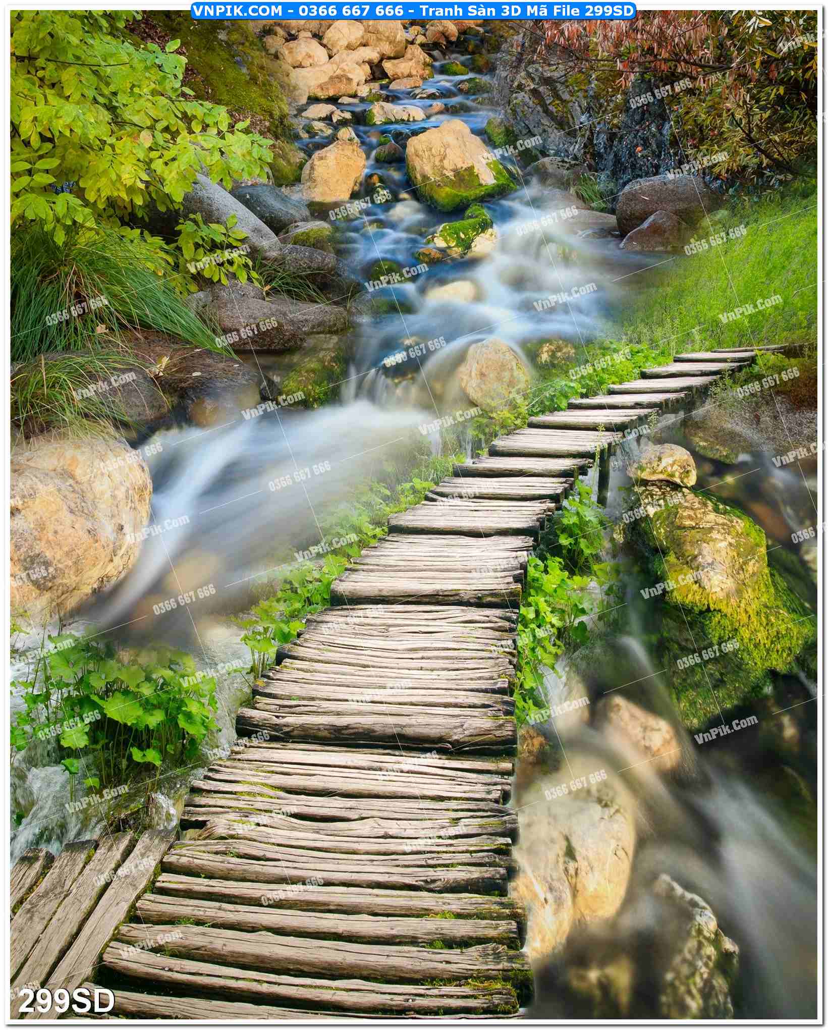 Tranh Sàn 3D Mã File 299SD