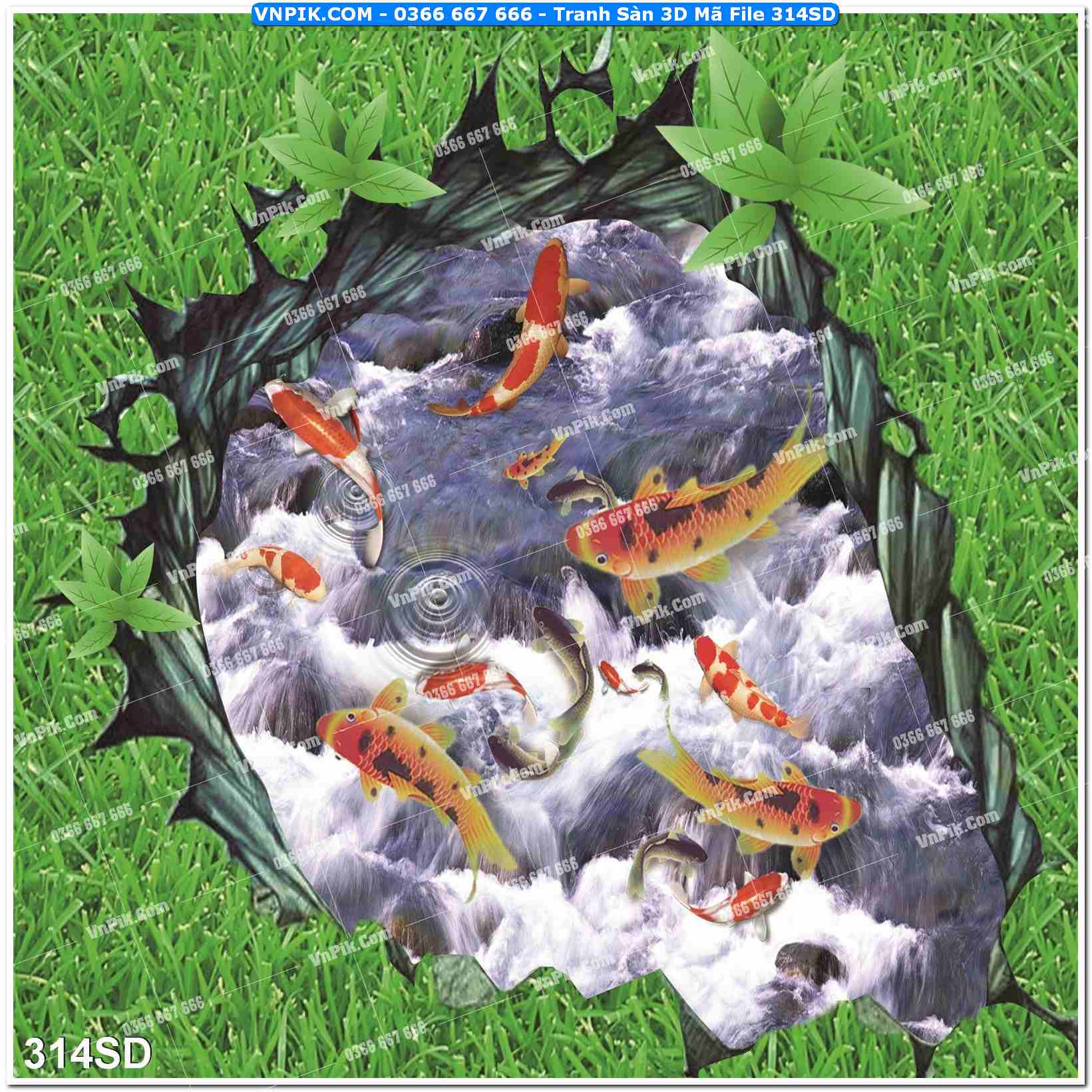 Tranh Sàn 3D Mã File 314SD