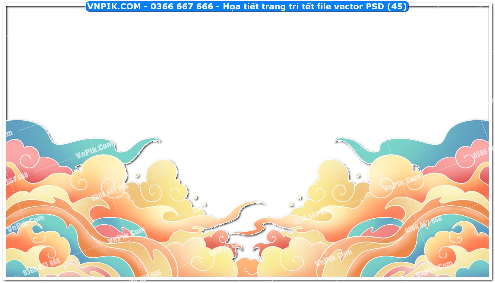 Họa tiết trang trí tết file vector PSD4 (45)