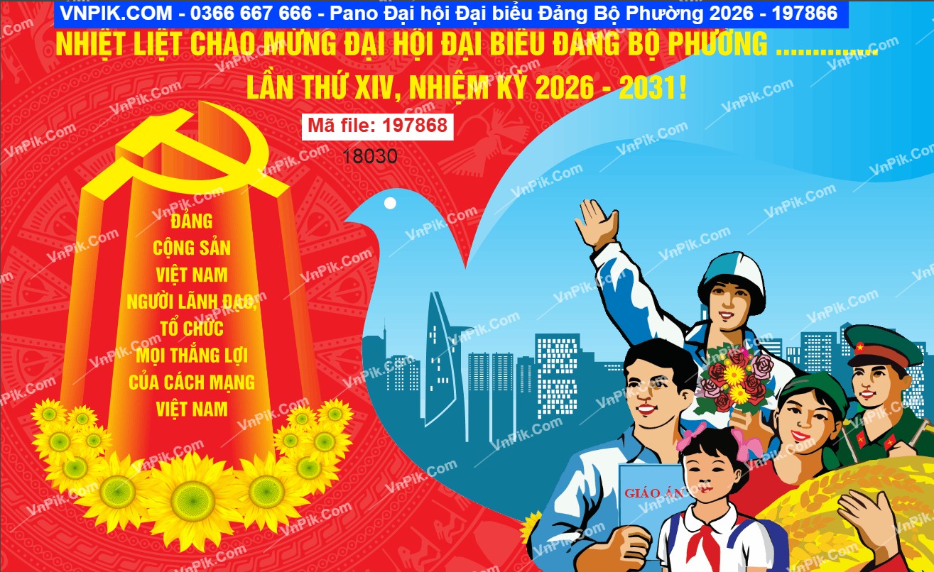 Pano Đại hội Đại biểu Đảng Bộ Phường 2026 – 197866