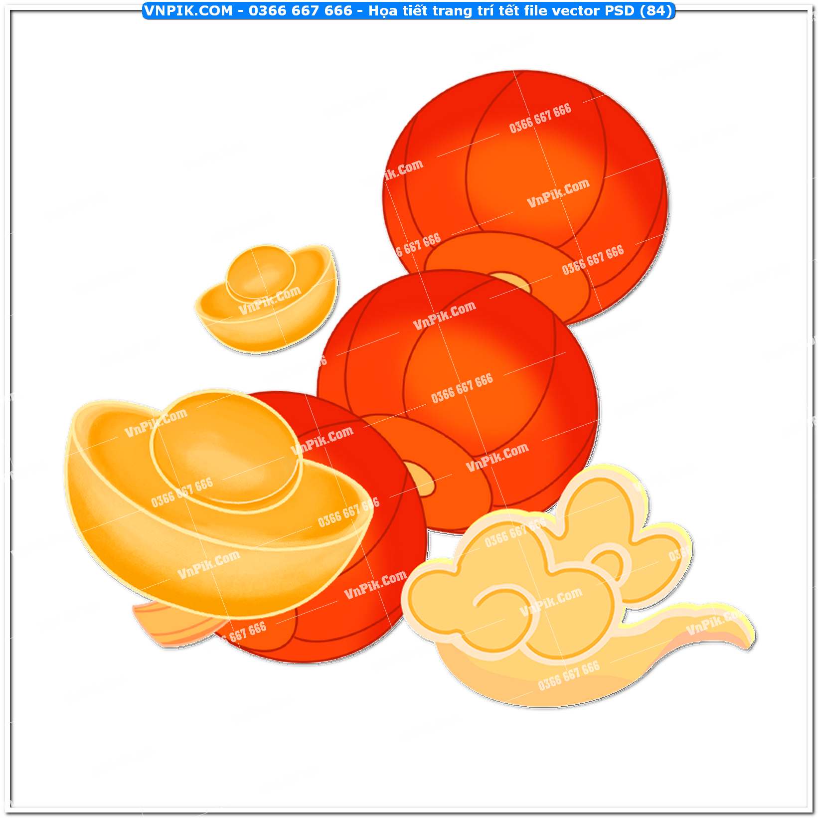 Họa tiết trang trí tết file vector PSD (84)