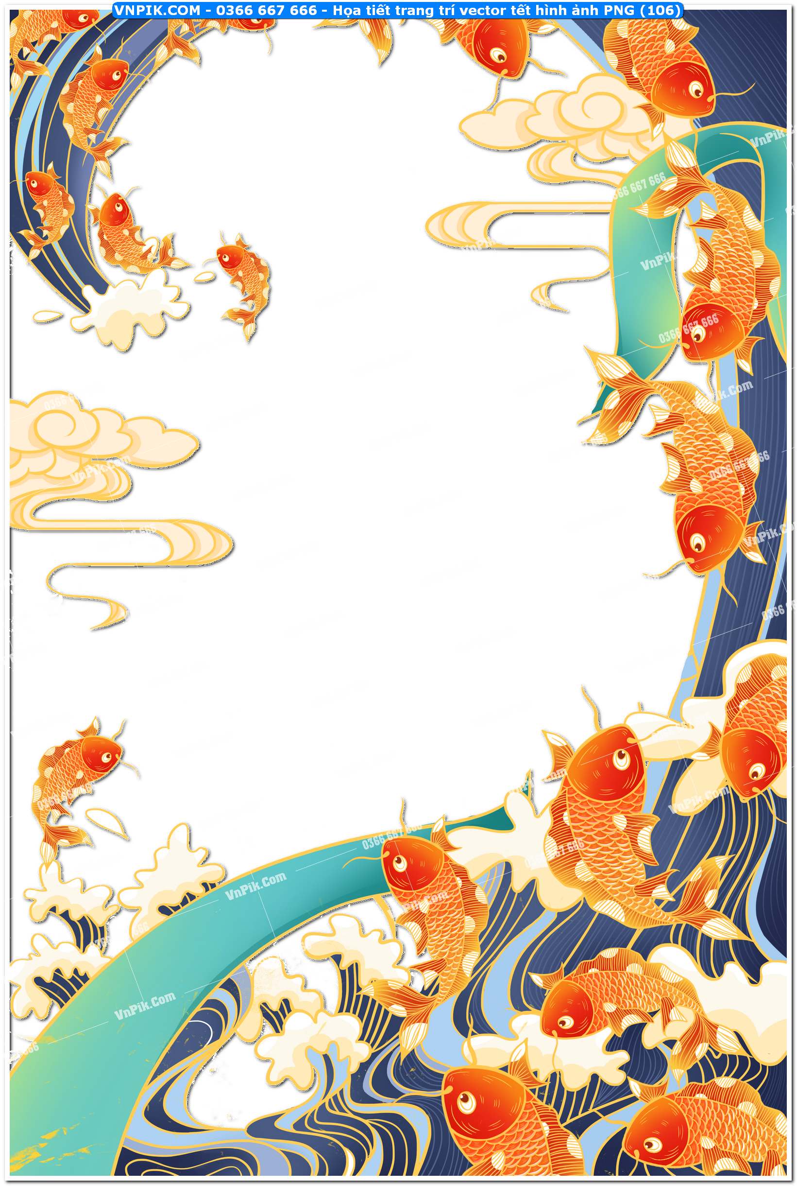 Họa tiết trang trí vector tết hình ảnh PNG (106)