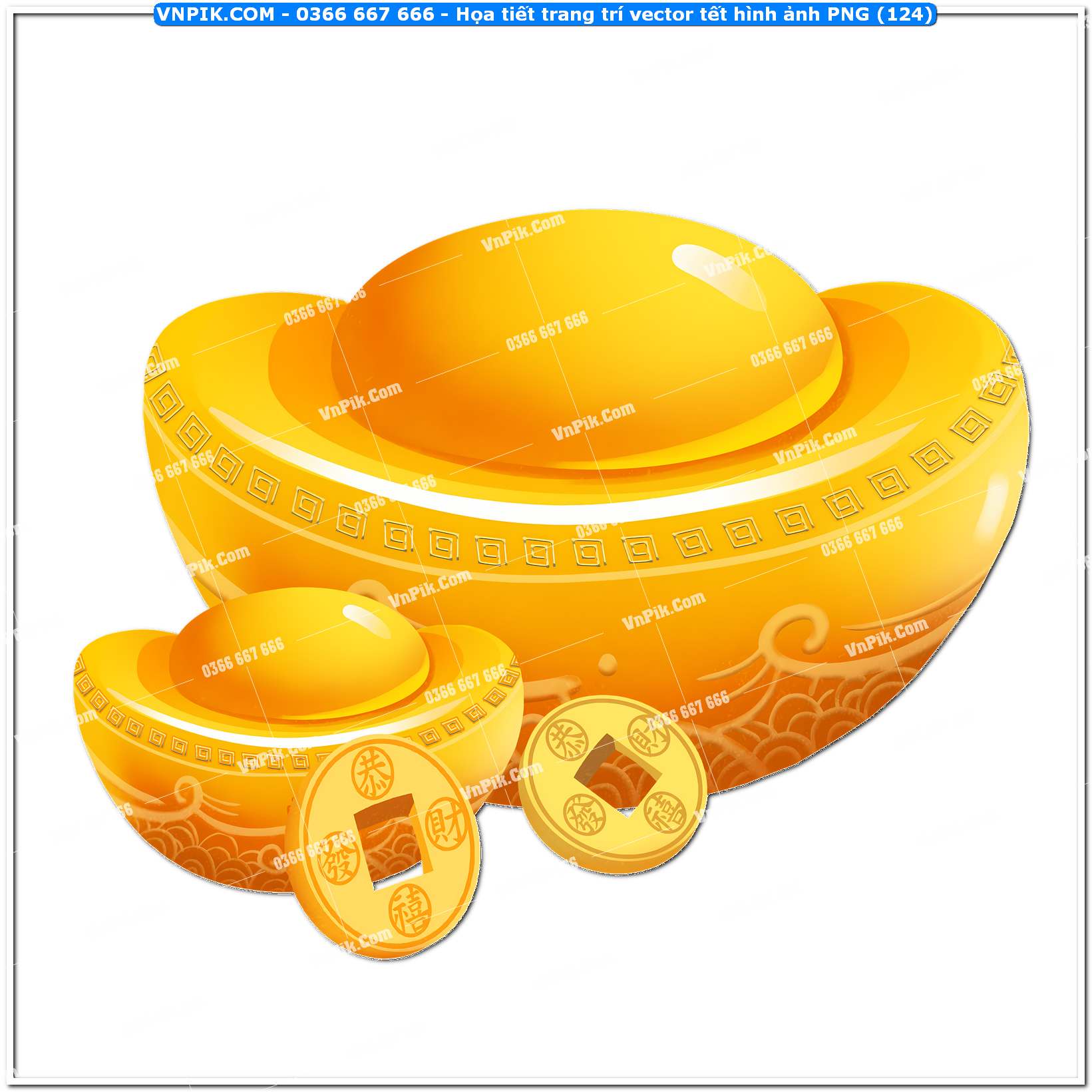 Họa tiết trang trí vector tết hình ảnh PNG (124)