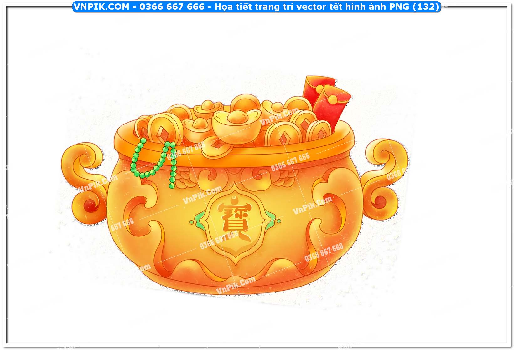 Họa tiết trang trí vector tết hình ảnh PNG (132)