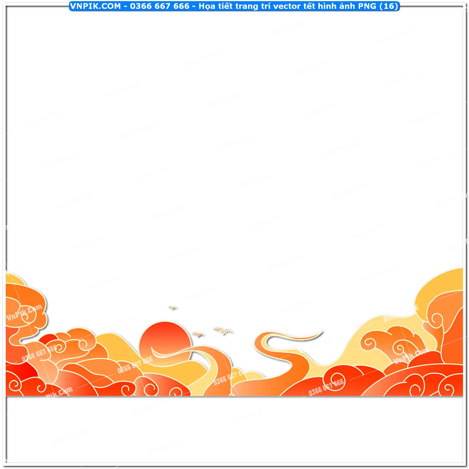 Họa tiết trang trí vector tết hình ảnh PNG (16)