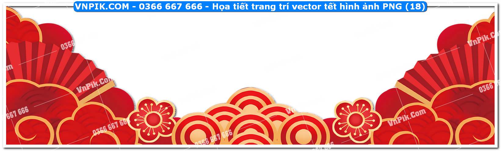 Họa tiết trang trí vector tết hình ảnh PNG (18)
