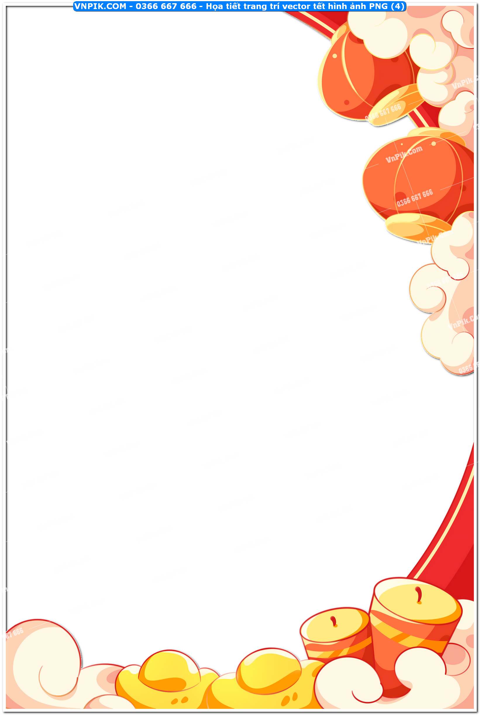 Họa tiết trang trí vector tết hình ảnh PNG (4)