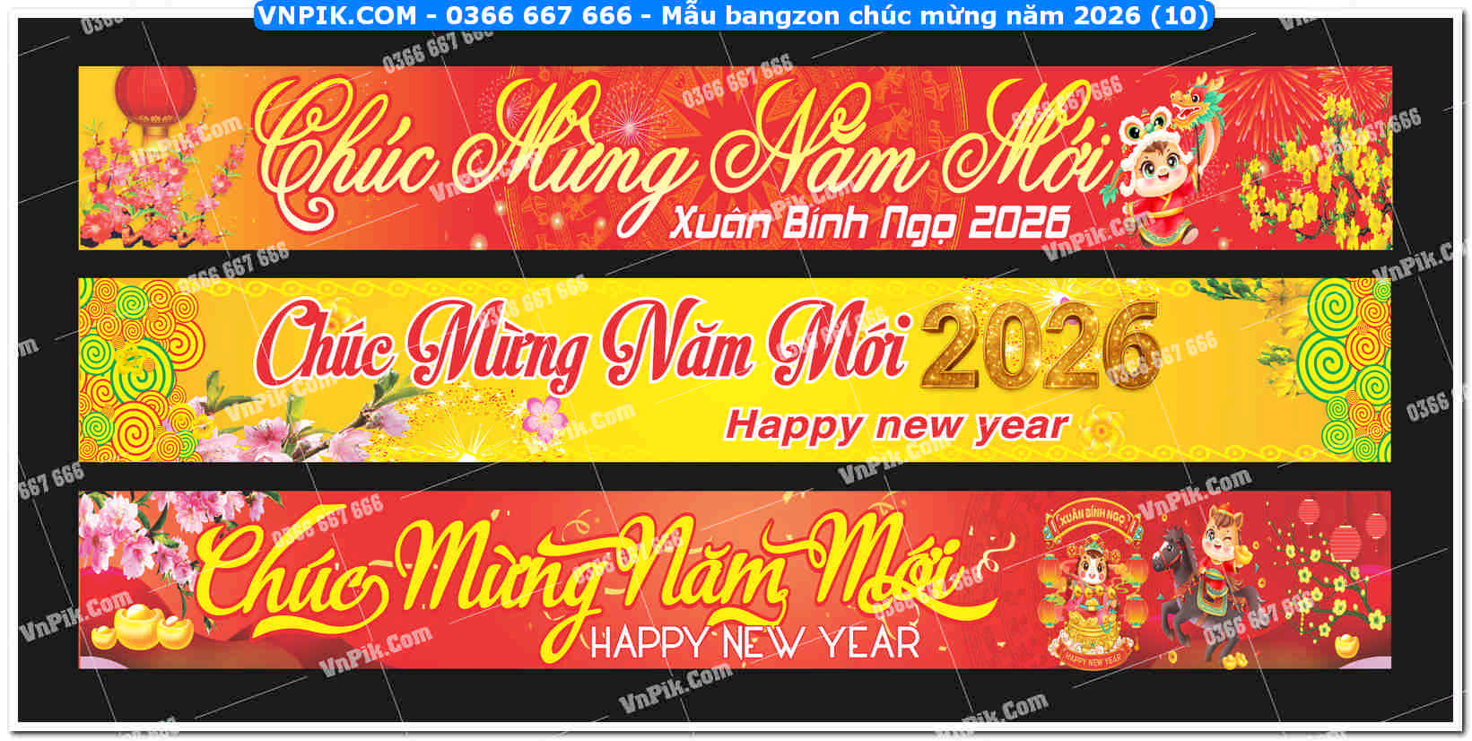 Mẫu bangzon chúc mừng năm 2026 (10)