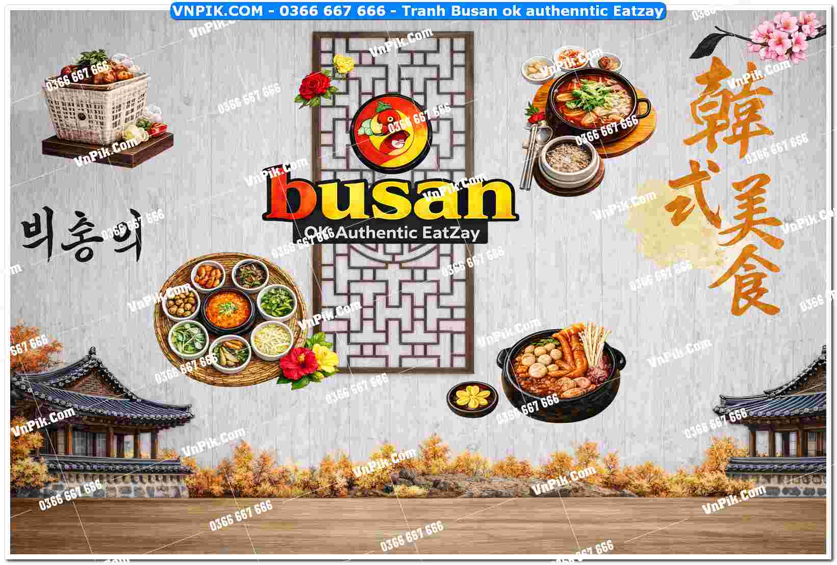 Tranh Busan ok authenntic Eatzay