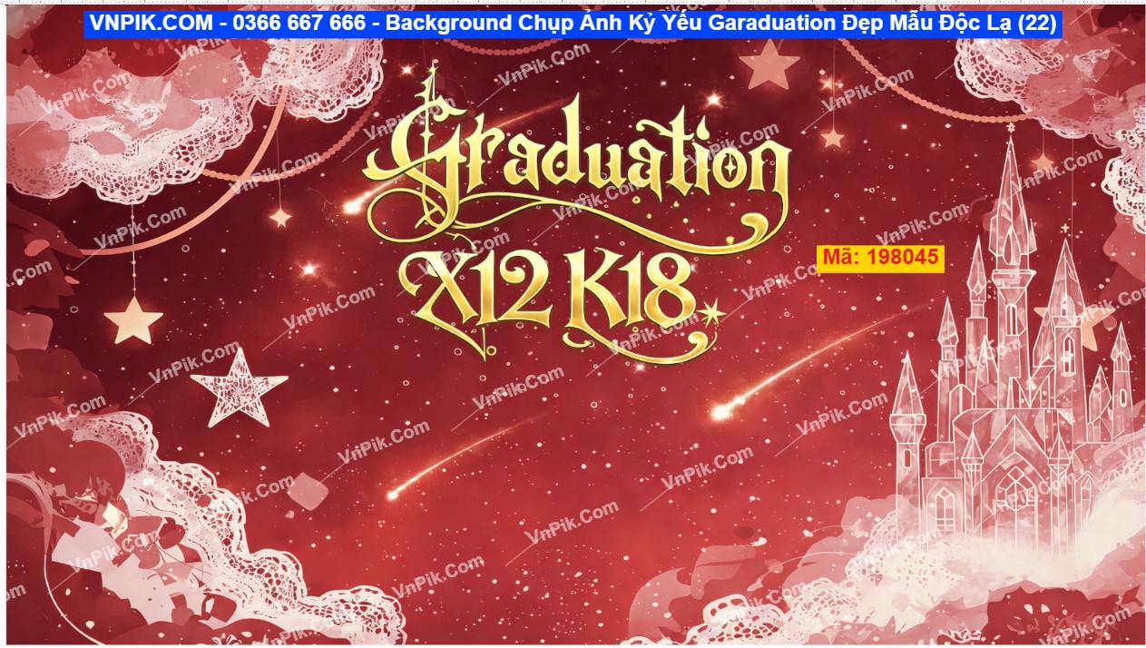 Background Chụp Ảnh Kỷ Yếu Graduation Đẹp Mẫu Độc Lạ (22)