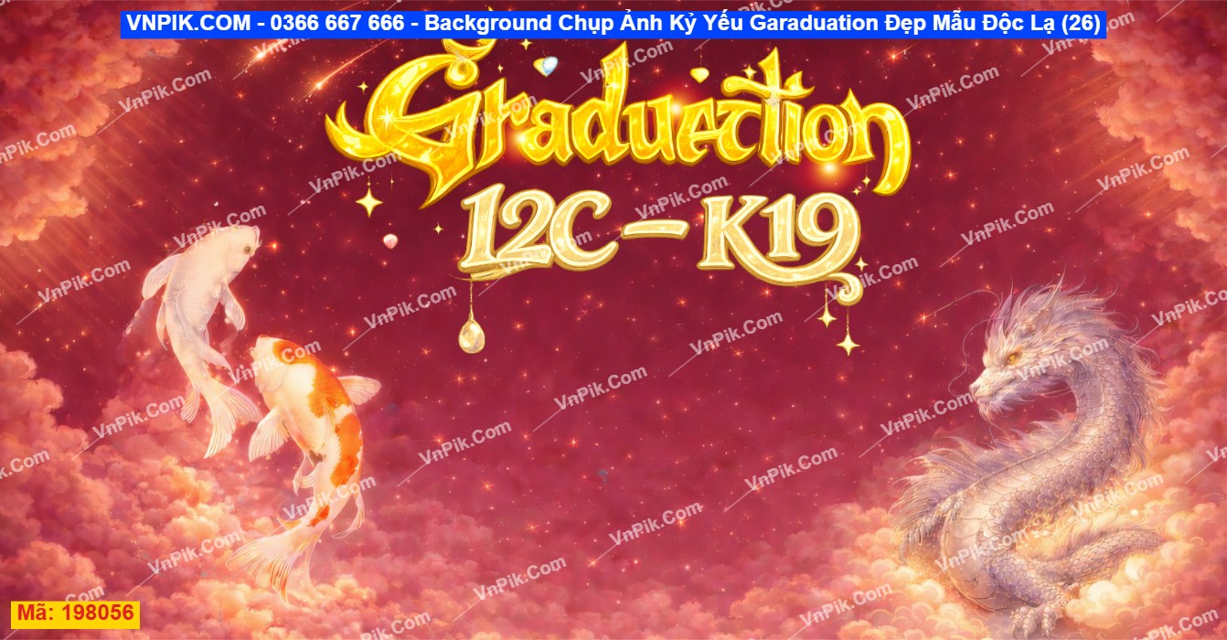 Background Chụp Ảnh Kỷ Yếu Graduation Đẹp Mẫu Độc Lạ (26)