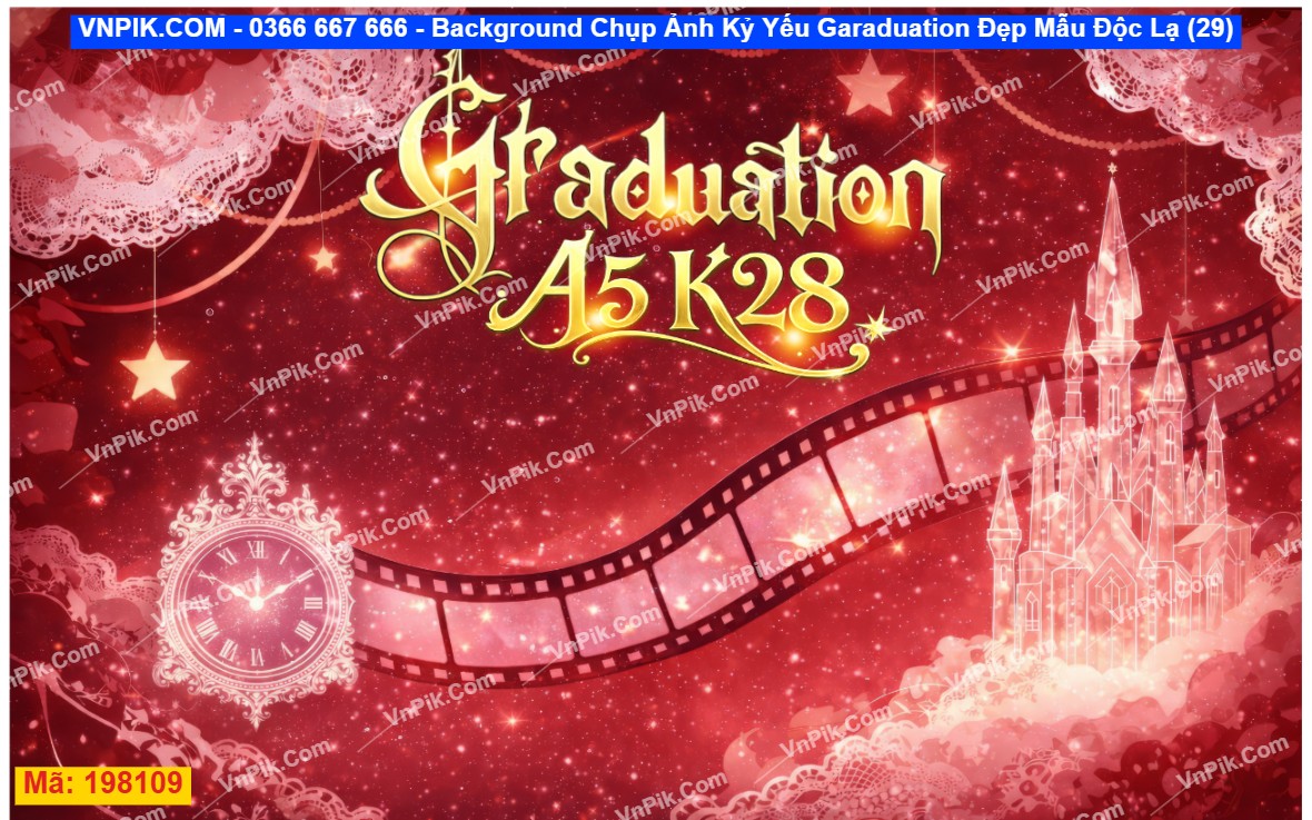Background Chụp Ảnh Kỷ Yếu Graduation Đẹp Mẫu Độc Lạ (29)