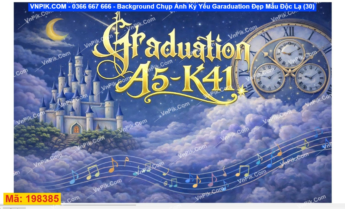 Background Chụp Ảnh Kỷ Yếu Graduation Đẹp Mẫu Độc Lạ (30)