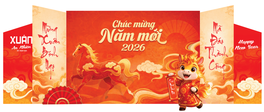 Market Chúc mừng năm mới 2026 file corel #574