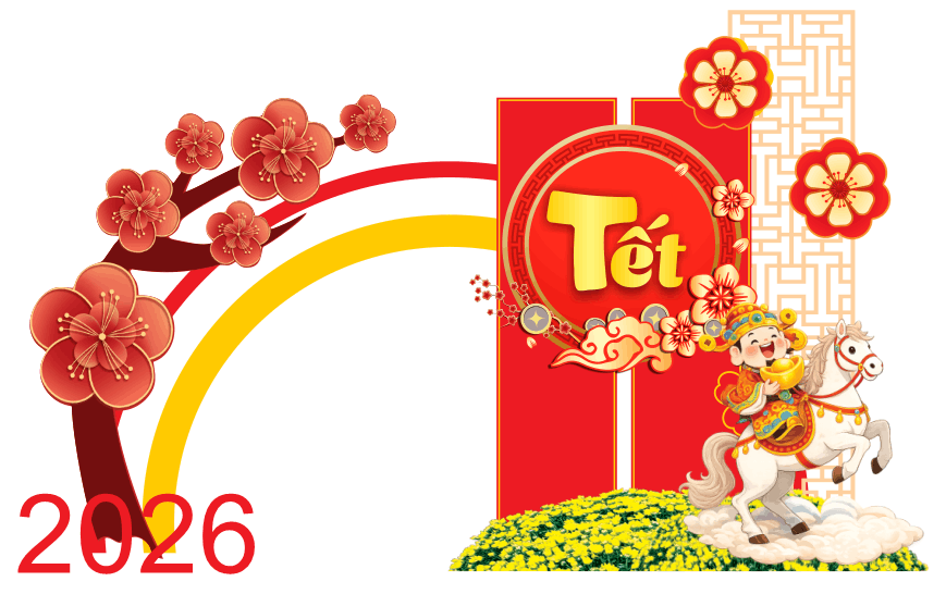 Market Chúc mừng năm mới 2026 file corel #577