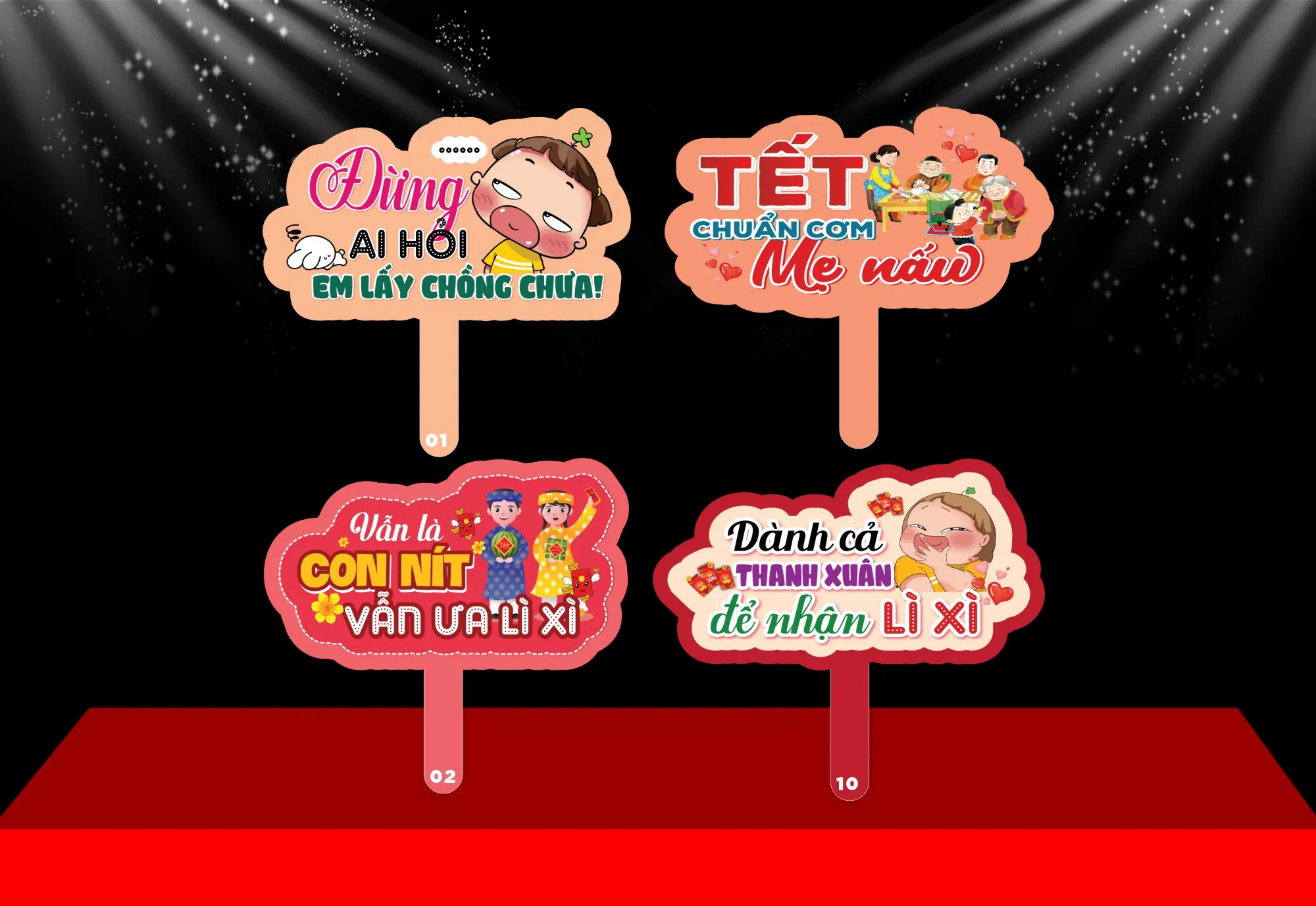 Hashtag Cầm Tay Tết 2026 Hài Hước