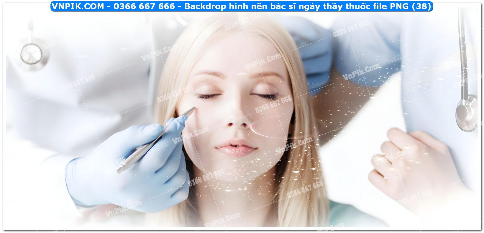 Backdrop hình nền bác sĩ ngày thầy thuốc file PNG (38)