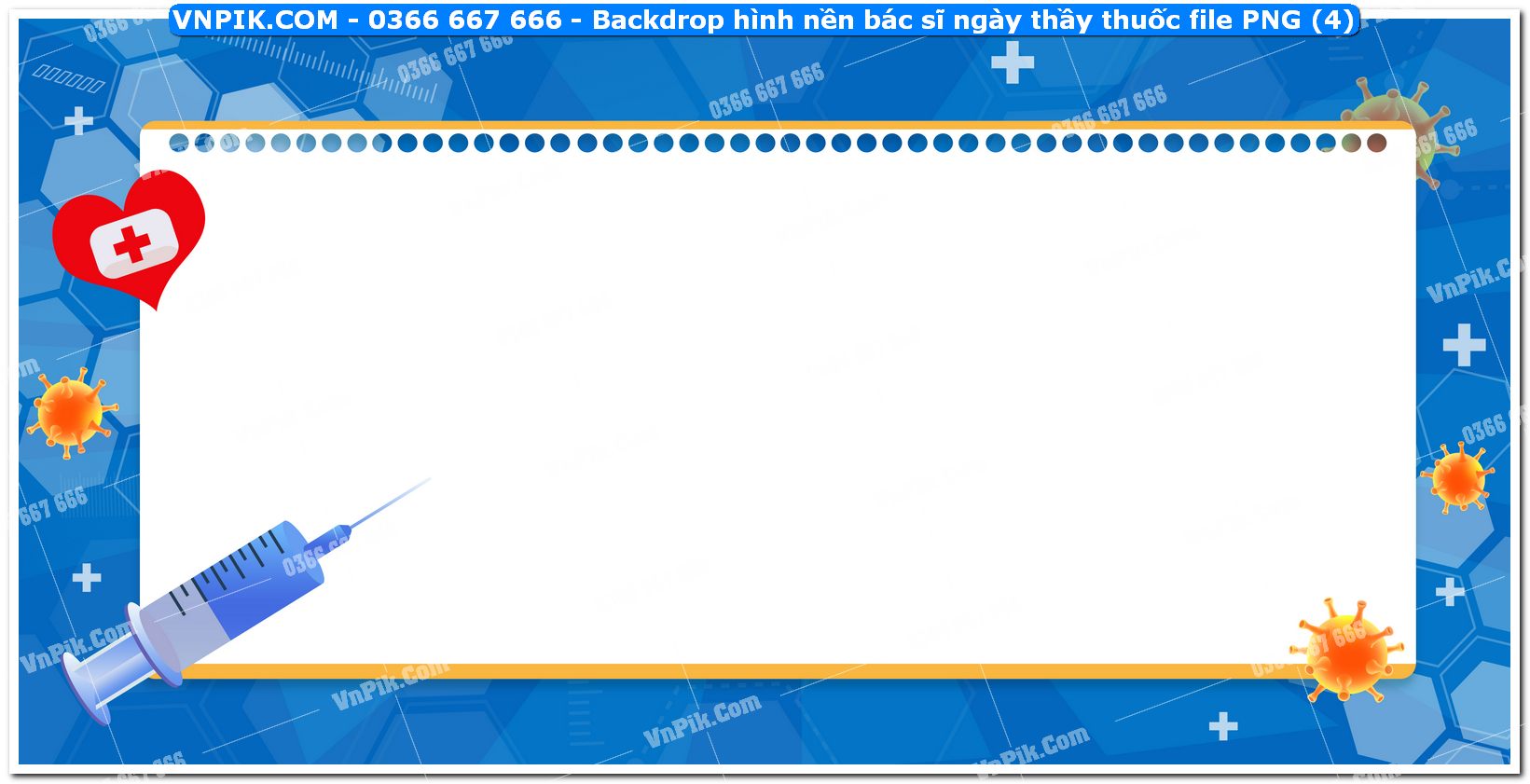Backdrop hình nền bác sĩ ngày thầy thuốc file PNG (4)