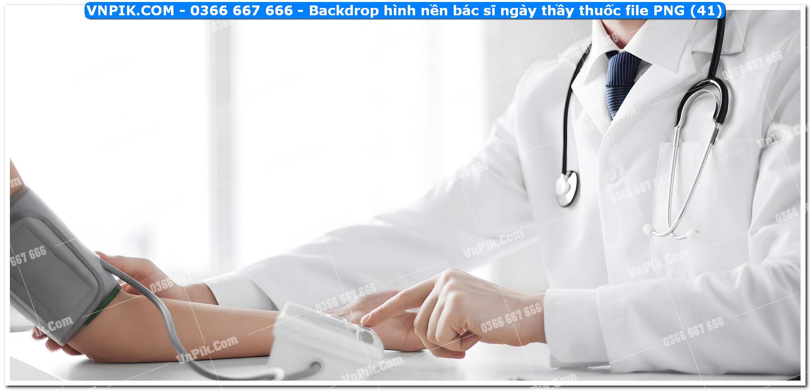 Backdrop hình nền bác sĩ ngày thầy thuốc file PNG (41)