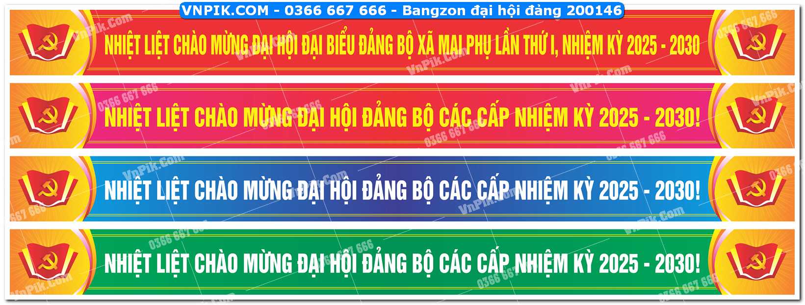 Bangzon đại hội đảng 200146