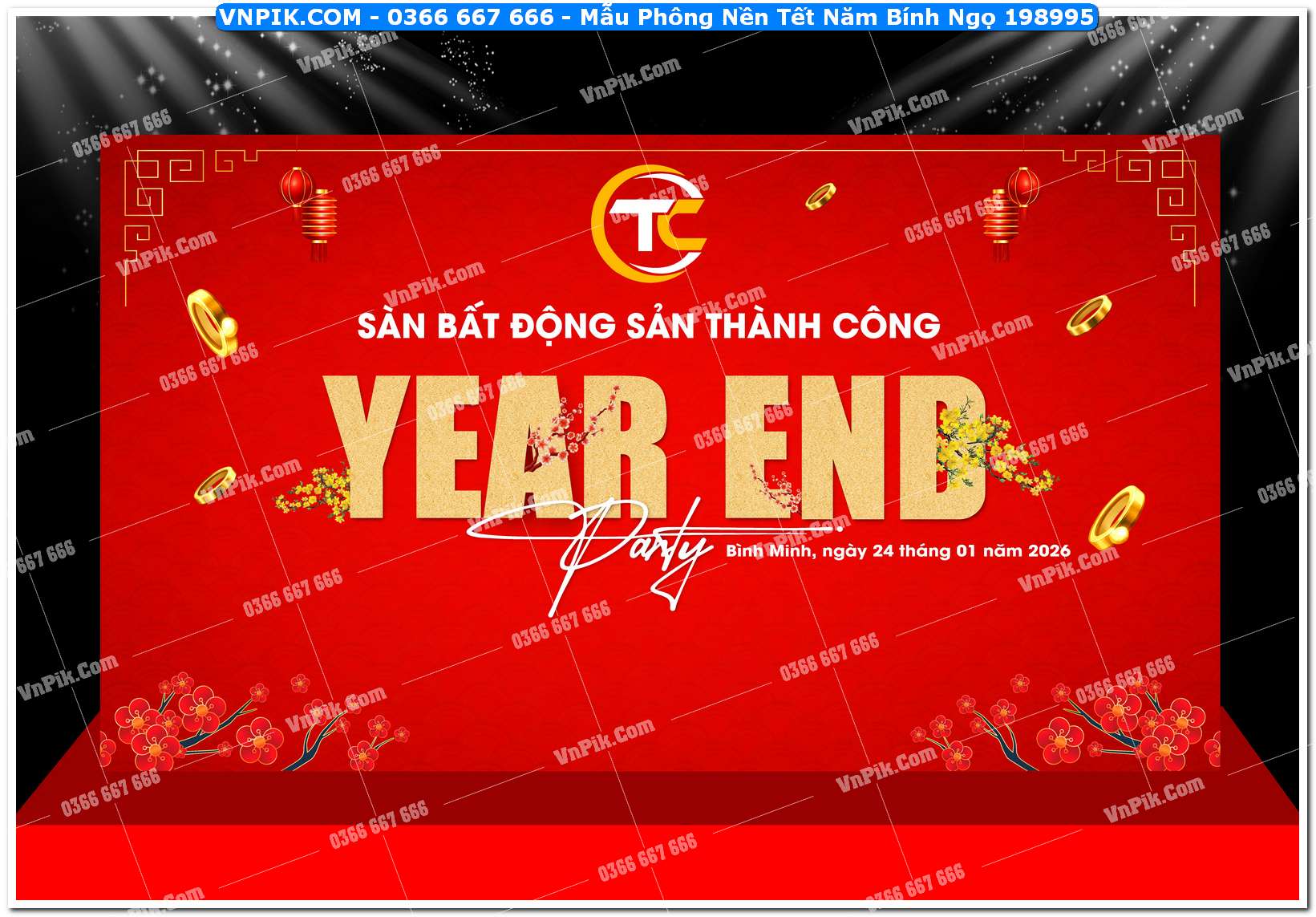 Mẫu Phông Nền Tết Năm Bính Ngọ 198995