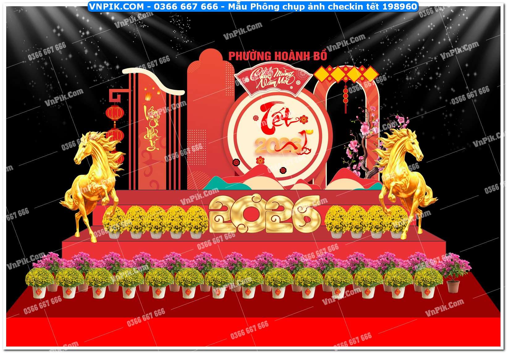 Mẫu Phông chụp ảnh checkin tết 198960