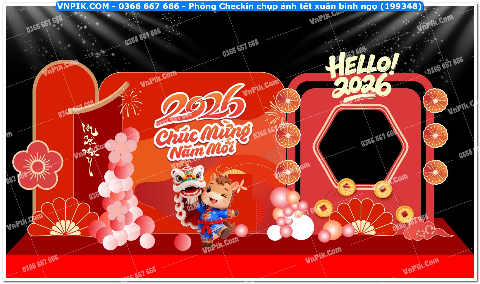 Phông Checkin chụp ảnh tết xuân bính ngọ (199348)