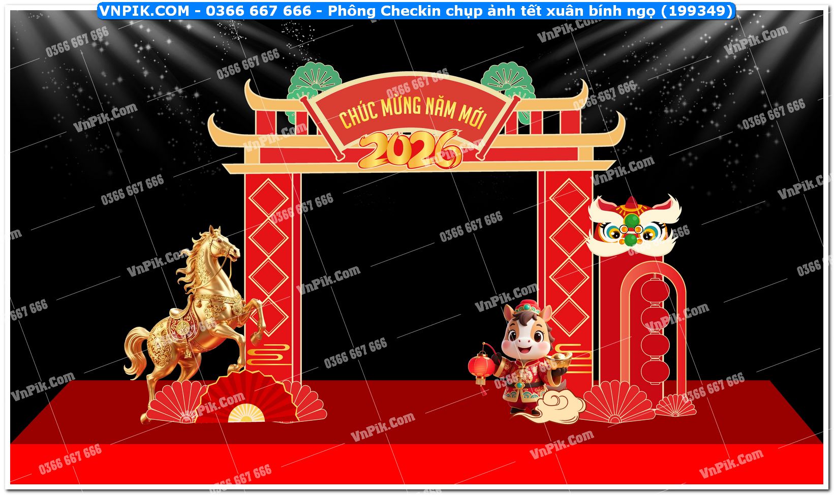 Phông Checkin chụp ảnh tết xuân bính ngọ (199349)