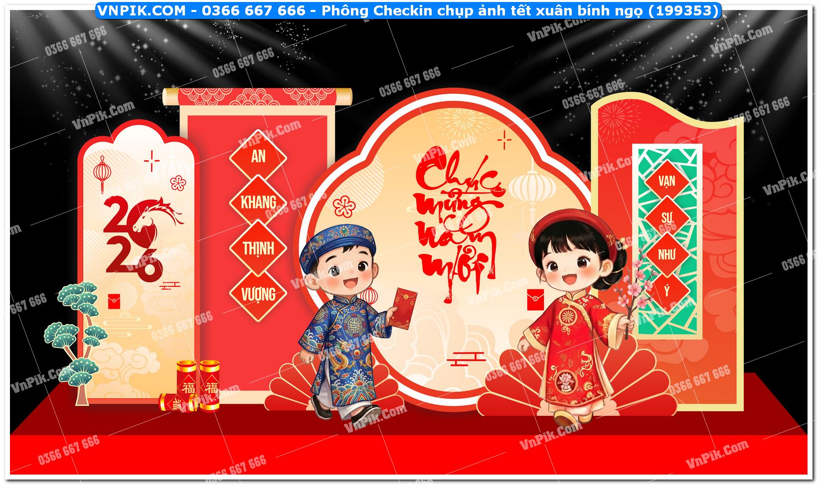 Phông Checkin chụp ảnh tết xuân bính ngọ (199353)