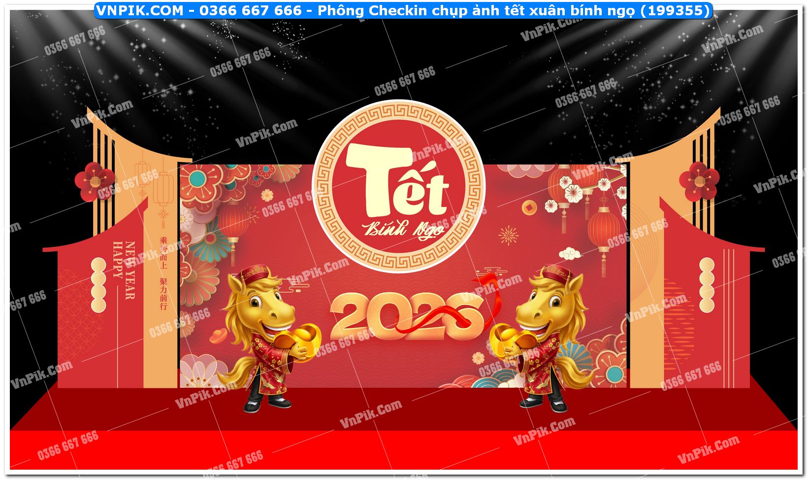 Phông Checkin chụp ảnh tết xuân bính ngọ (199355)