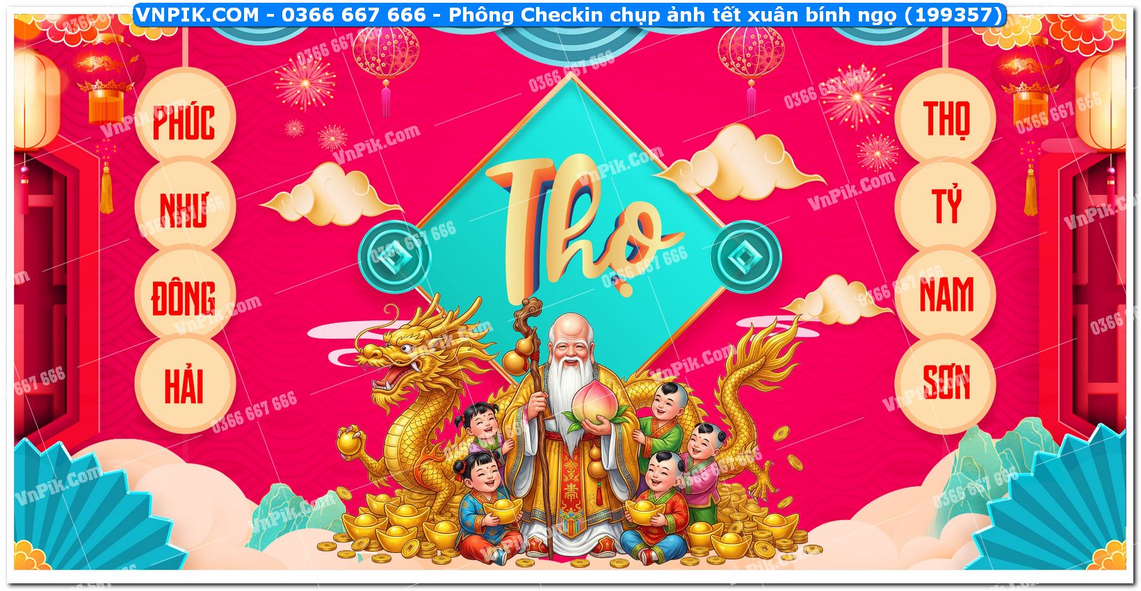 Phông Checkin chụp ảnh tết xuân bính ngọ (199357)