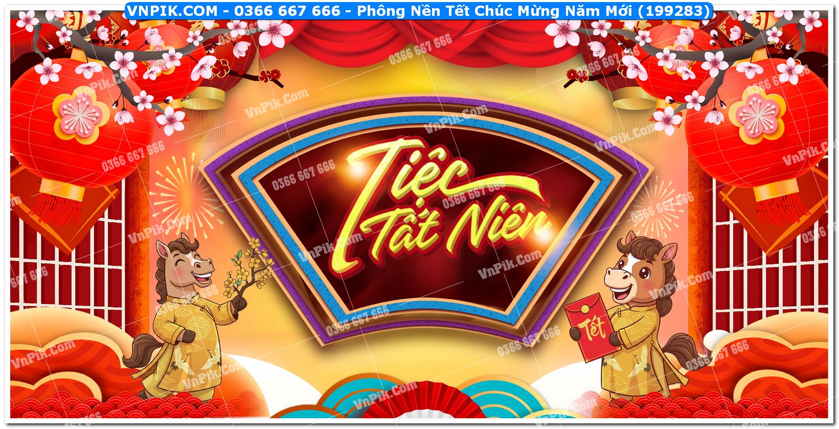 Phông Nền Tết Chúc Mừng Năm Mới (199283)