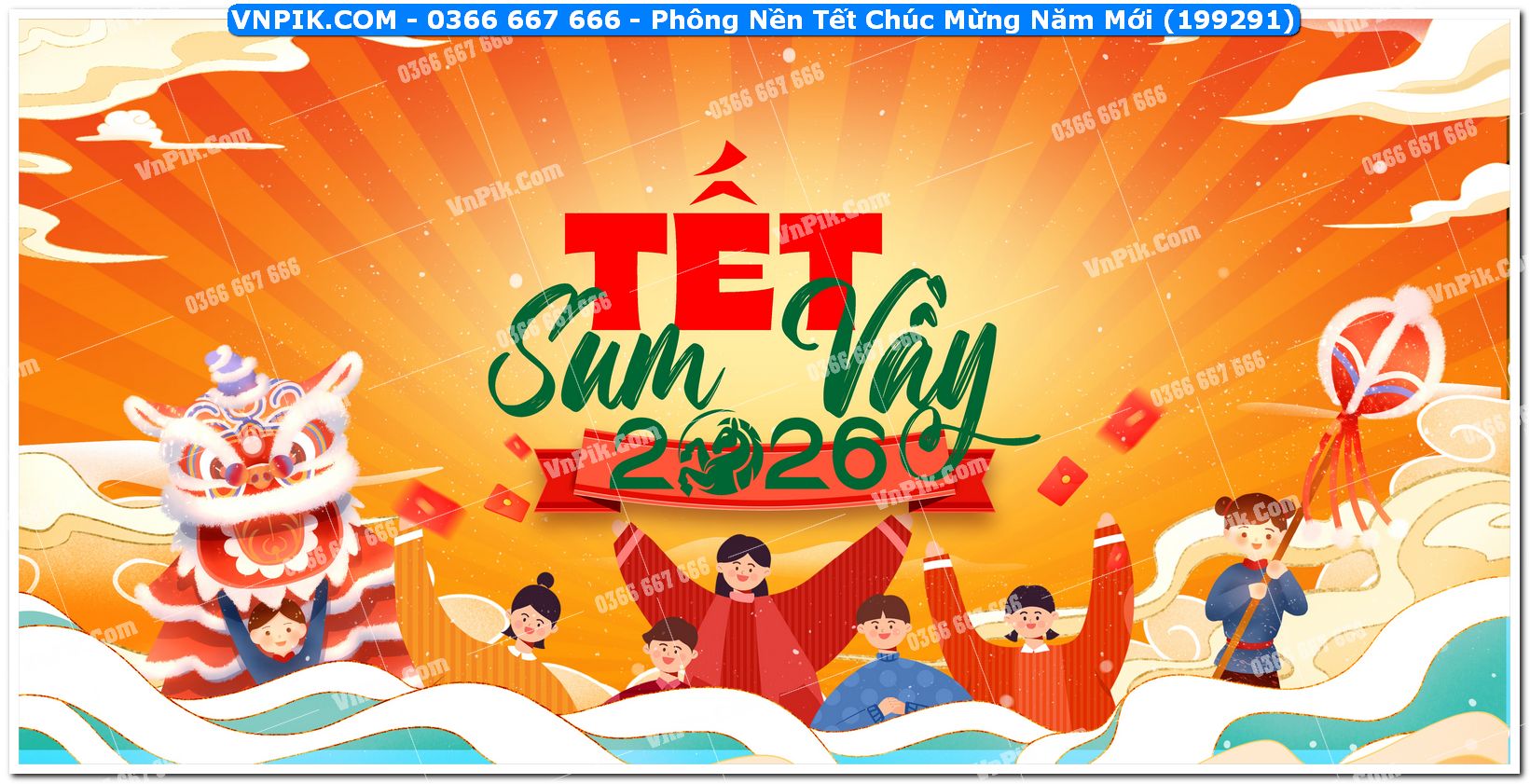 Phông Nền Tết Chúc Mừng Năm Mới (199291)