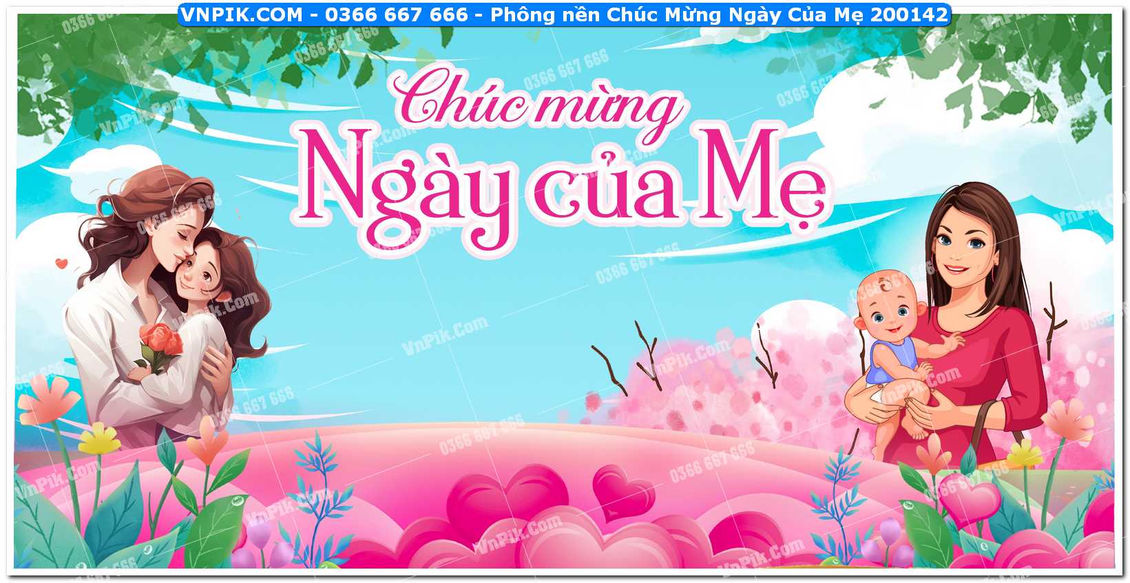 Phông nền Chúc Mừng Ngày Của Mẹ 200142