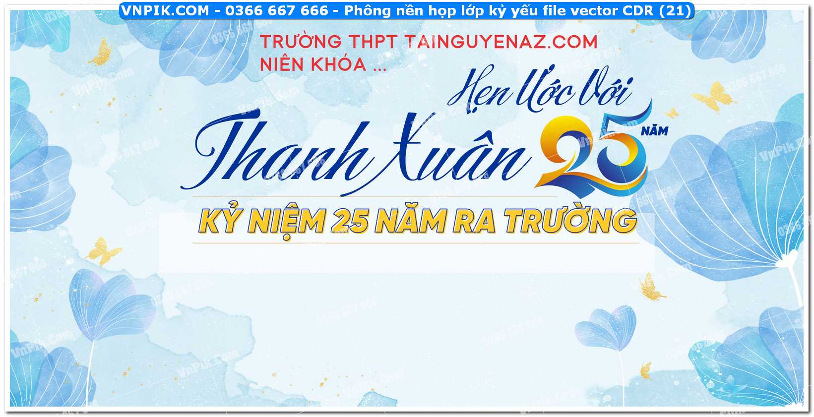 Phông nền họp lớp kỷ yếu file vector CDR (21)