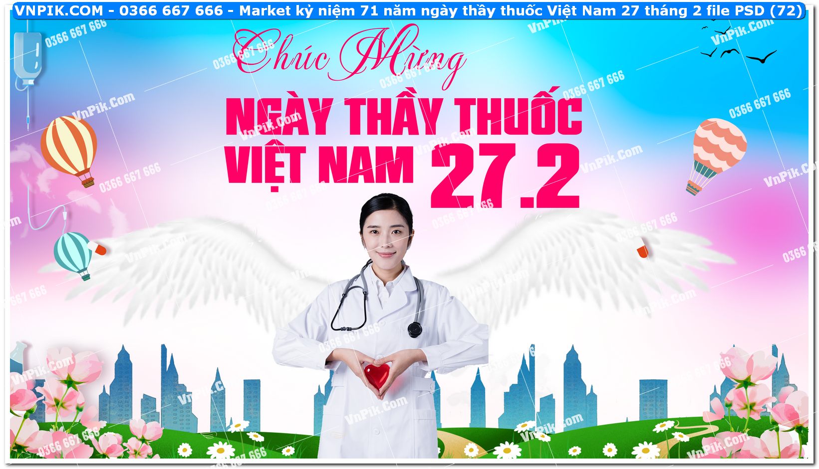 Market kỷ niệm 71 năm ngày thầy thuốc Việt Nam 27 tháng 2 file PSD (72)