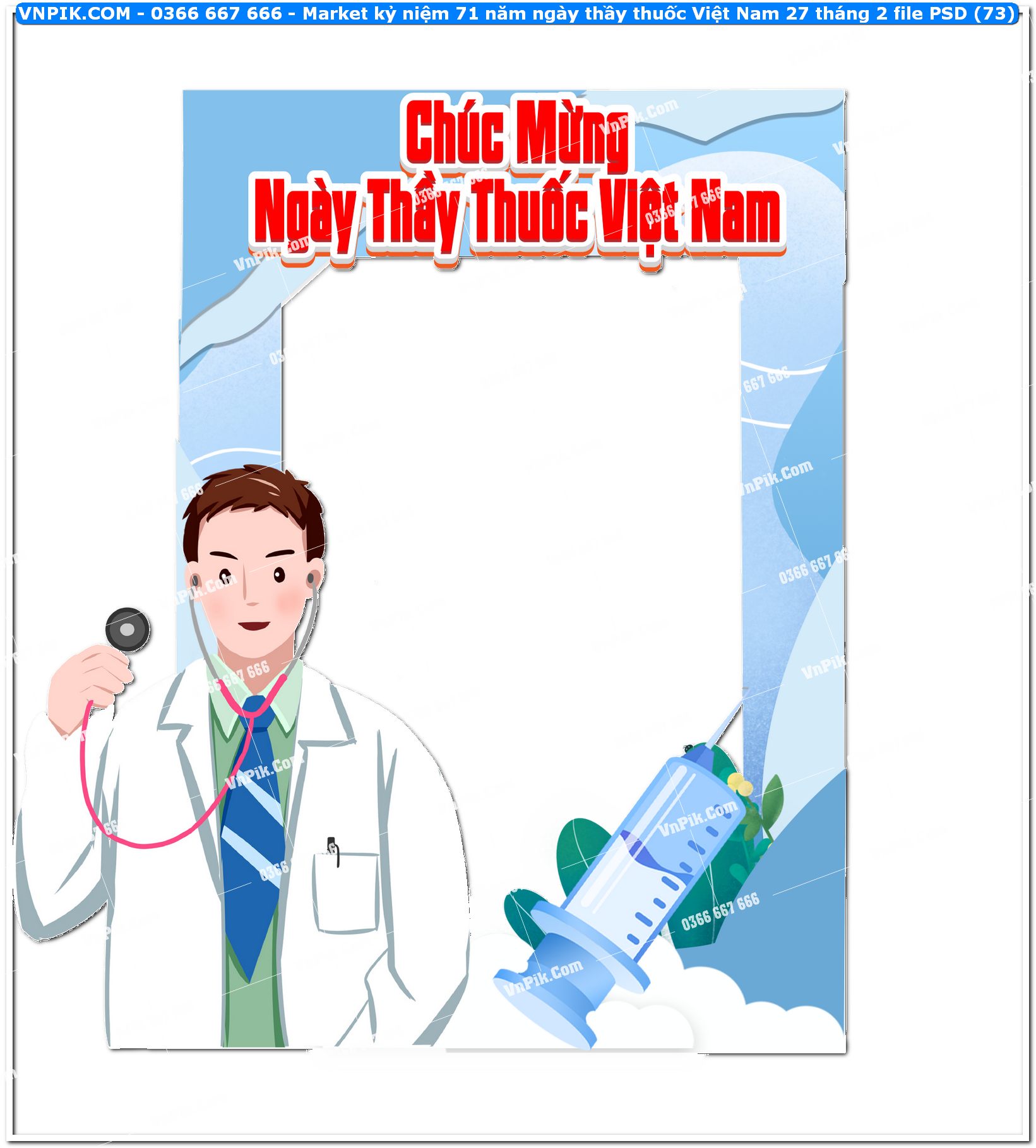 Market kỷ niệm 71 năm ngày thầy thuốc Việt Nam 27 tháng 2 file PSD (73)