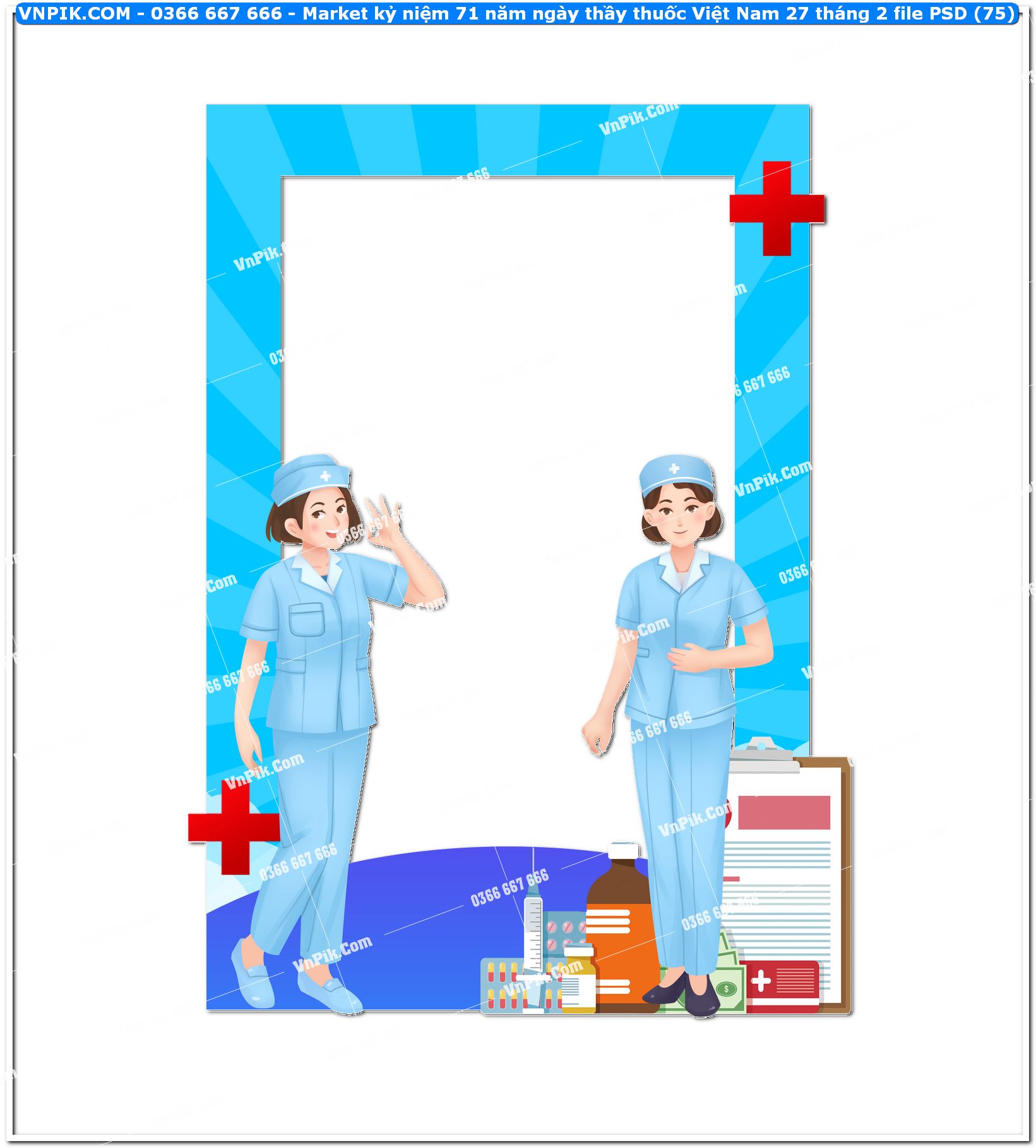 Market kỷ niệm 71 năm ngày thầy thuốc Việt Nam 27 tháng 2 file PSD (75)