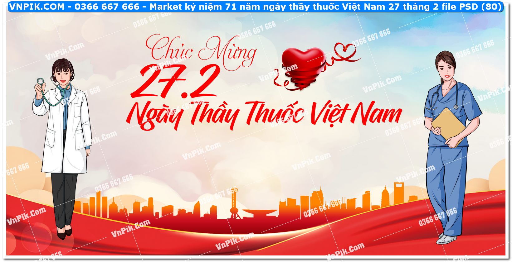 Market kỷ niệm 71 năm ngày thầy thuốc Việt Nam 27 tháng 2 file PSD (80)