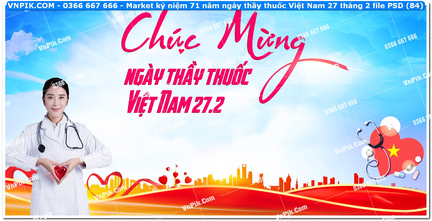 Market kỷ niệm 71 năm ngày thầy thuốc Việt Nam 27 tháng 2 file PSD (84)