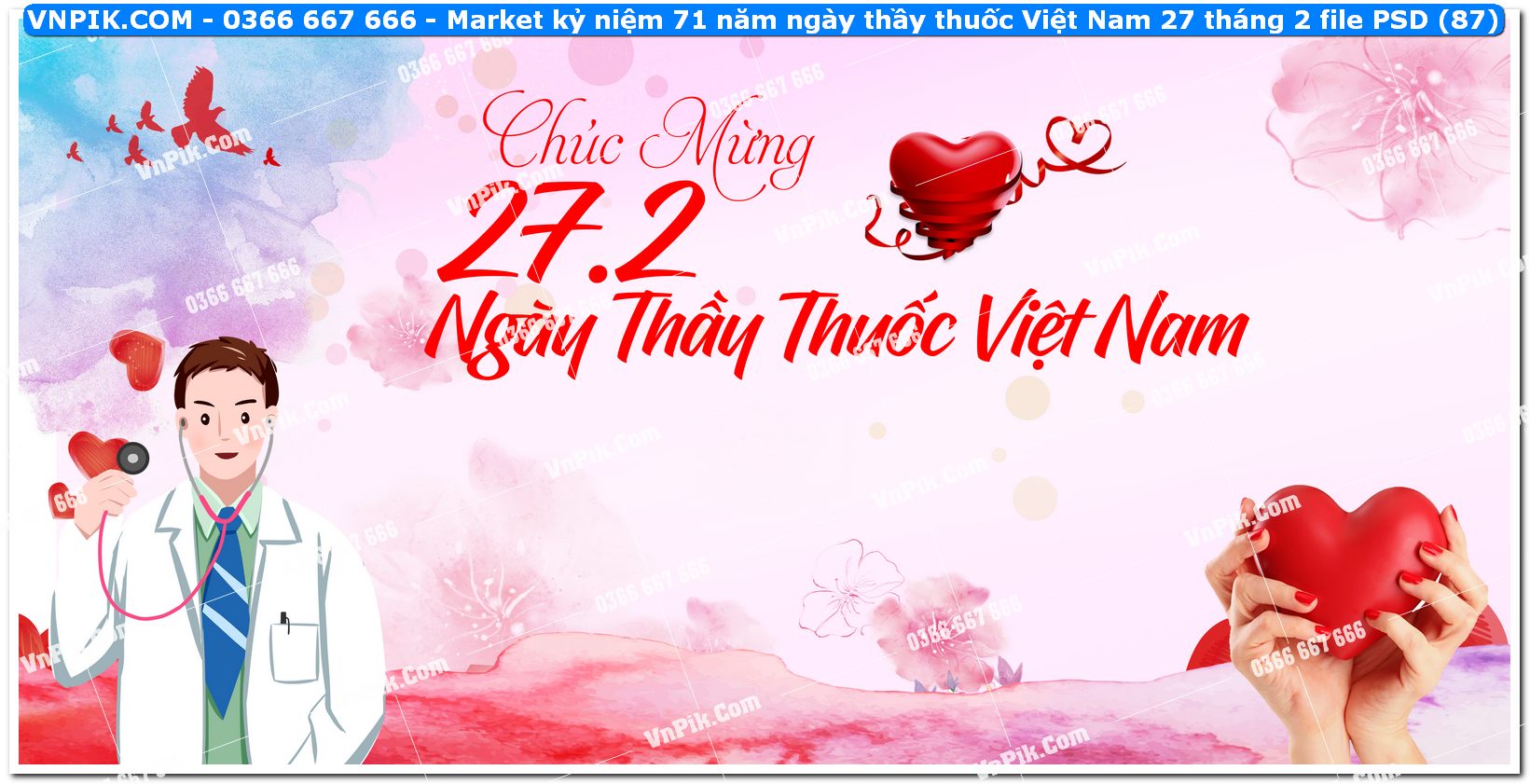 Market kỷ niệm 71 năm ngày thầy thuốc Việt Nam 27 tháng 2 file PSD (87)