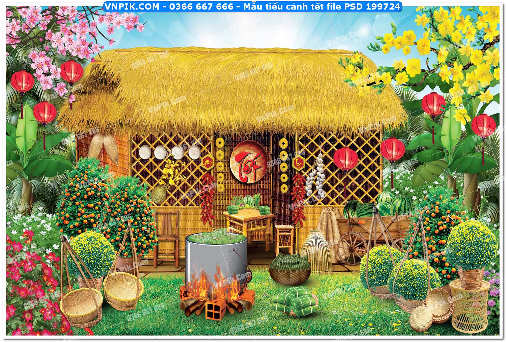 Backdrop checkin lễ mừng thọ file PSD và CDR 199724