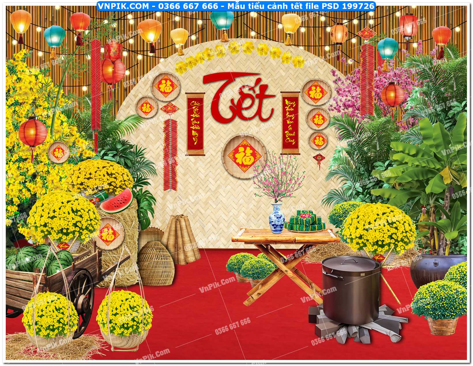 Backdrop checkin lễ mừng thọ file PSD và CDR 199726